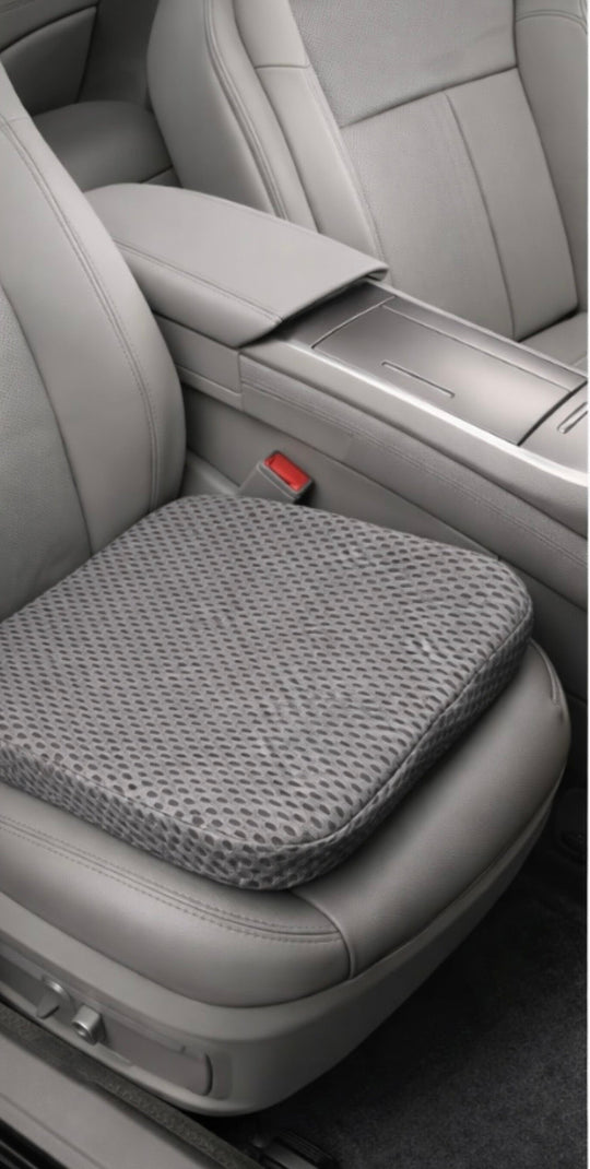 Aero Mesh Seat Cushion: Ultimate Support for Long Drives -MeshSilver