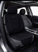 Neo-mesh easy fit seat cover with booster -Seat CoversFRONT BLACK/BLACKUniversal
