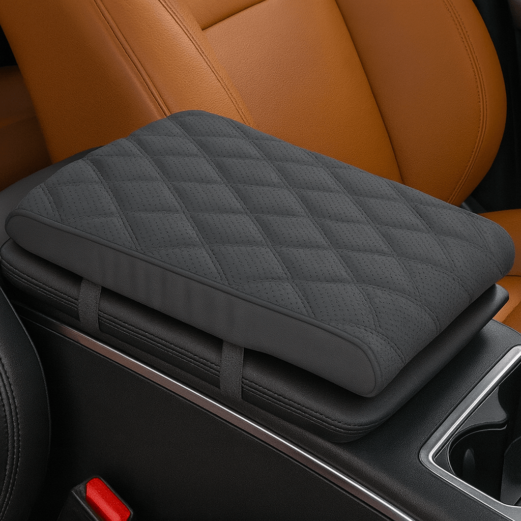 Leatherette Console Topper -Black