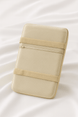 Leatherette Console Topper -Sand