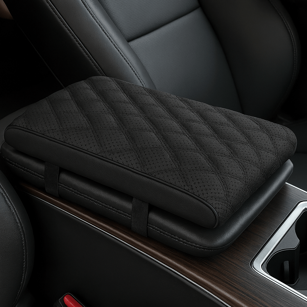 Leatherette Console Topper -Black