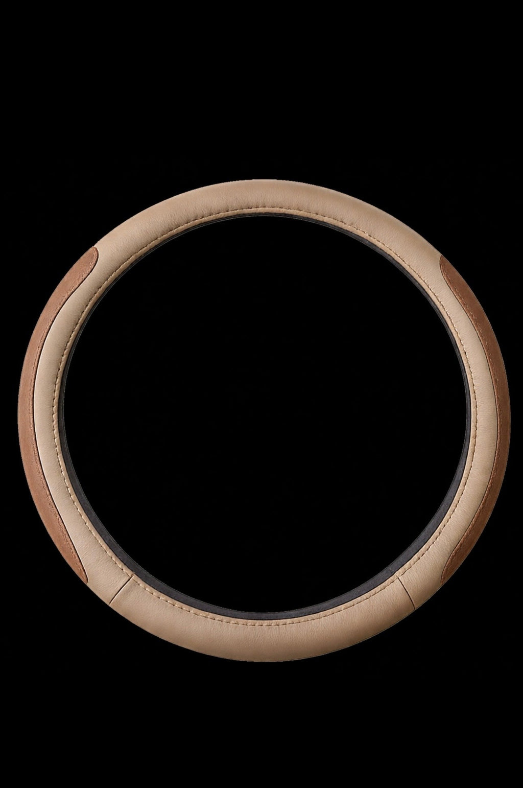 Capped's Steering wheel Covers in Leather -Seat CoversSandUniversal