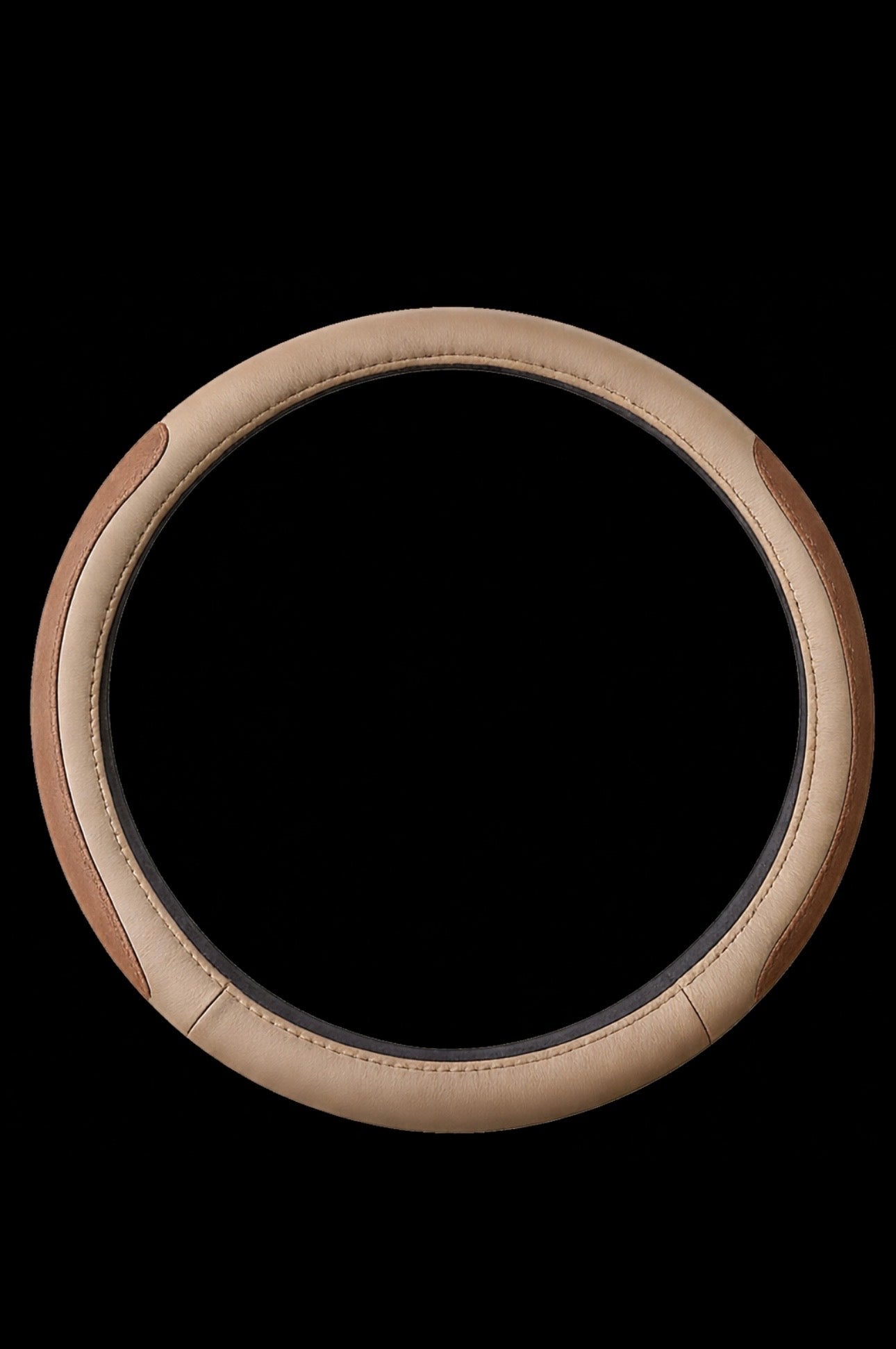 Capped's Steering wheel Covers in Leather -Seat CoversSandUniversal
