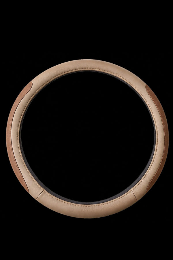 Capped's Steering wheel Covers in Leather -Seat CoversSandUniversal