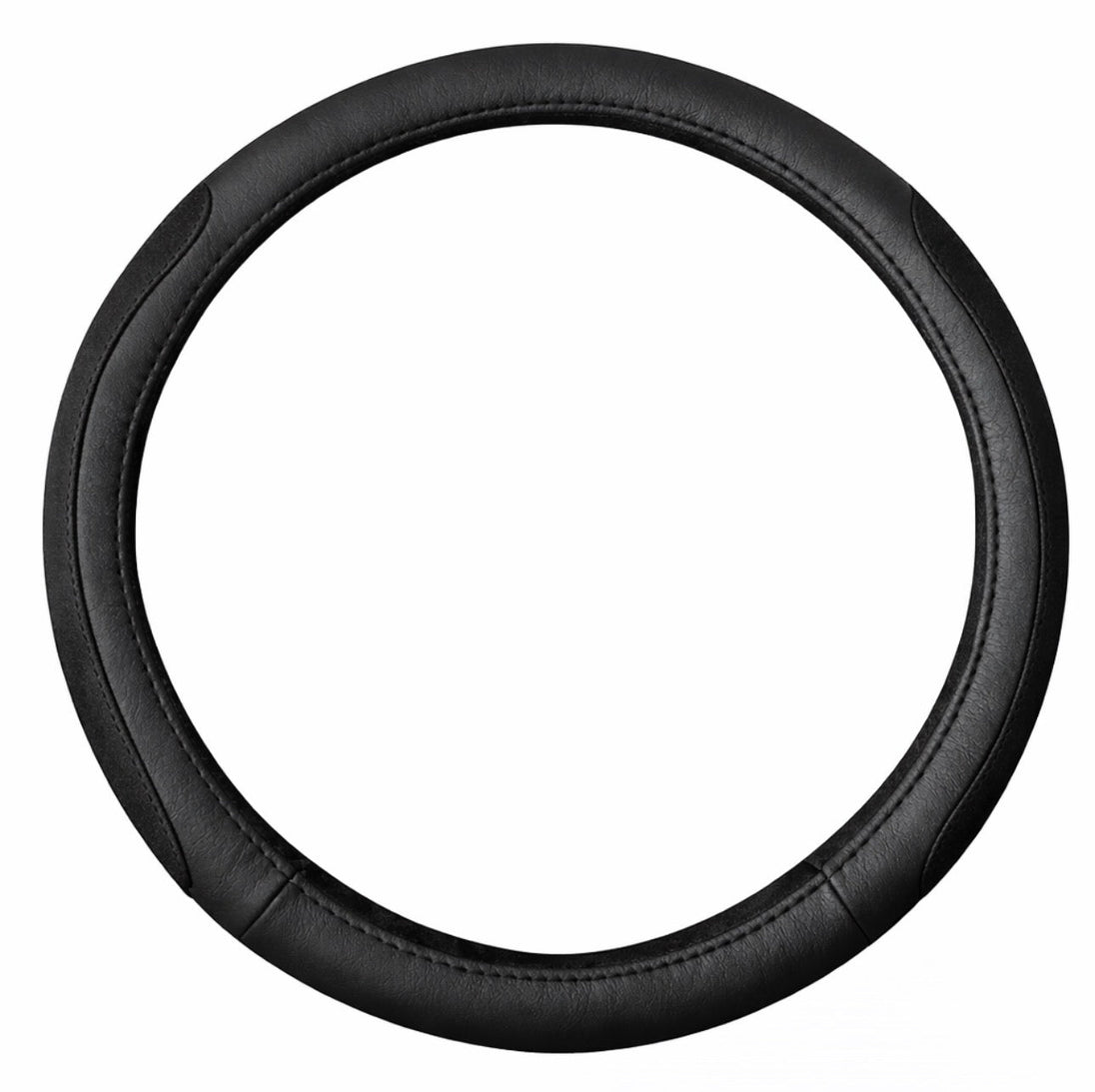 Capped's Steering wheel Covers in Leather -Seat CoversBlackUniversal