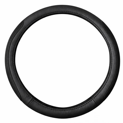 Capped's Steering wheel Covers in Leather -Seat CoversBlackUniversal