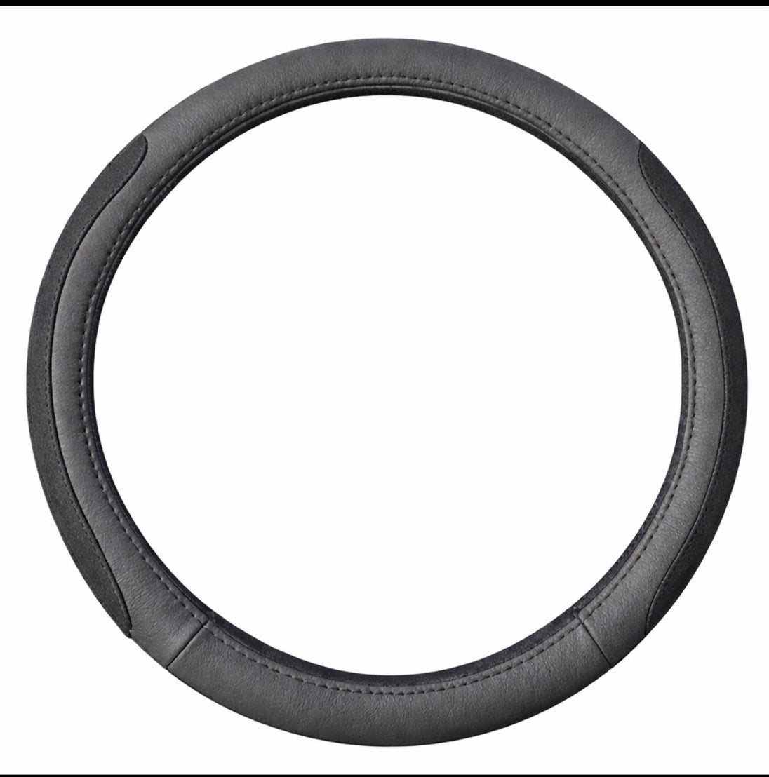 Capped's Steering wheel Covers in Leather -Seat CoverscharcoalUniversal