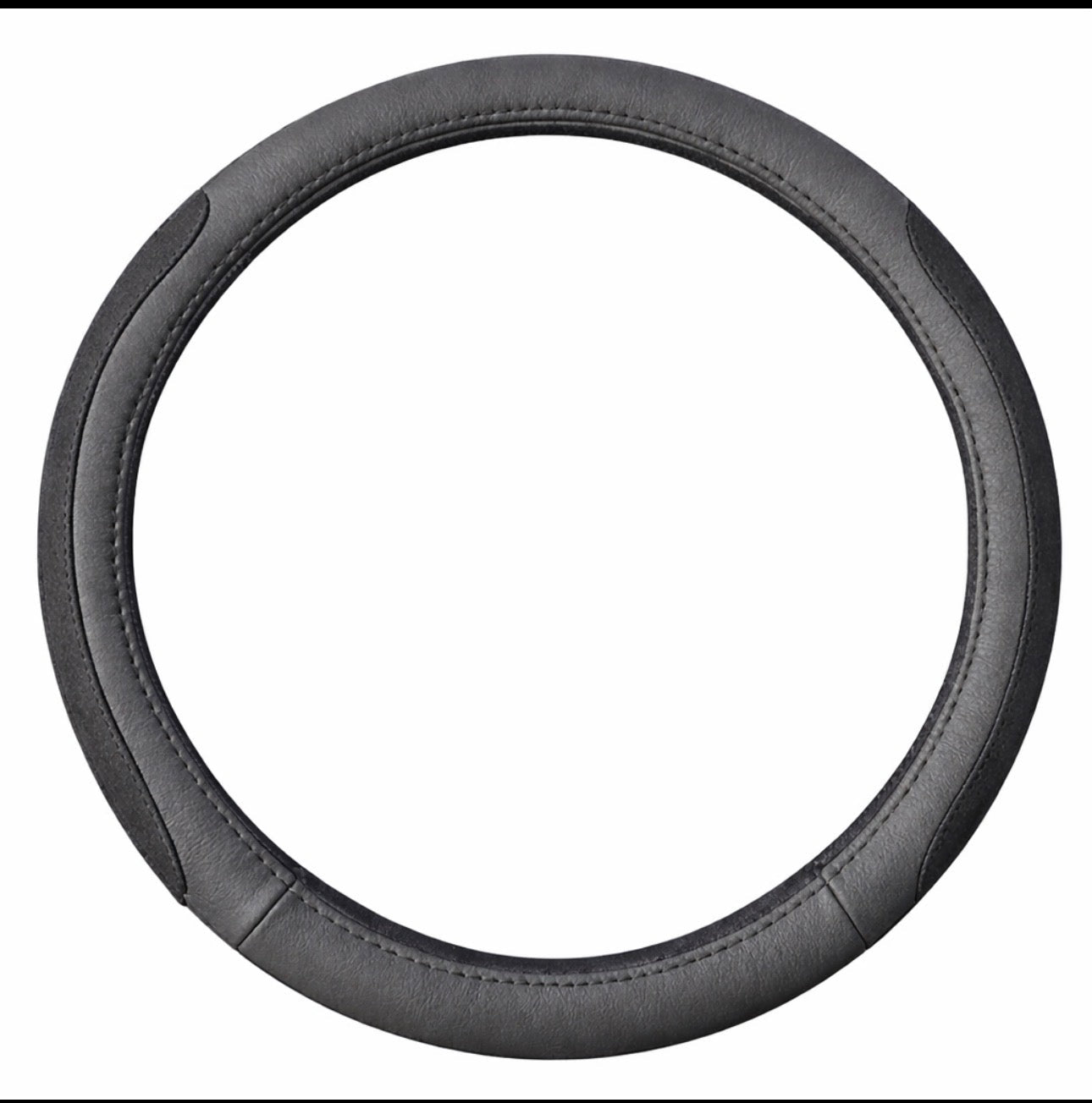 Capped's Steering wheel Covers in Leather -Seat CoverscharcoalUniversal