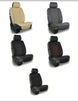 Leatherette easy fit seat cover with diamond Insert -Seat Covers