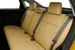 Leatherette car seat cover with diamond Insert -Seat Coversbucket lowback seats with adjustable headrestsREAR SAND