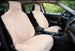 Luxury fleece Easy fit seat cover -Seat Coversbucket lowback seats with adjustable headrestsSAND