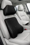 Ergo-Glide Mesh Back Support with Adjustable Headrest -Seat CoversBLACK(BACKREST)