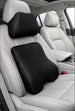 Ergo-Glide Mesh Back Support with Adjustable Headrest -Seat CoversBLACK(BACKREST)