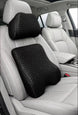 Ergo-Glide Mesh Back Support with Adjustable Headrest -Seat CoversBLACK(BACKREST)