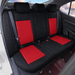 Neo-mesh easy fit seat cover with booster -Seat CoversREAR BLACK/REDUniversal