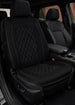 Neoprene easy fit seat cover with diamond Insert -Seat CoversBLACK/CHARCOAL