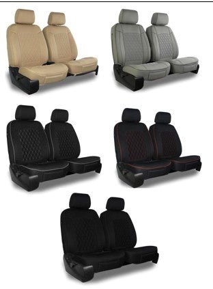 Neoprene seat cover with diamond Insert -Seat Covers