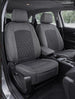 Neoprene seat cover with diamond Insert -Seat CoversCHARCOAL