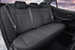 Neoprene seat cover with diamond Insert -Seat CoversREAR CHARCOAL