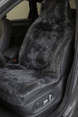Luxury Sheepskin Seat Cover for Easy Fit -Seat CoversCHARCOAL
