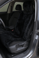 Luxury Sheepskin Seat Cover for Easy Fit -Seat CoversBLACK