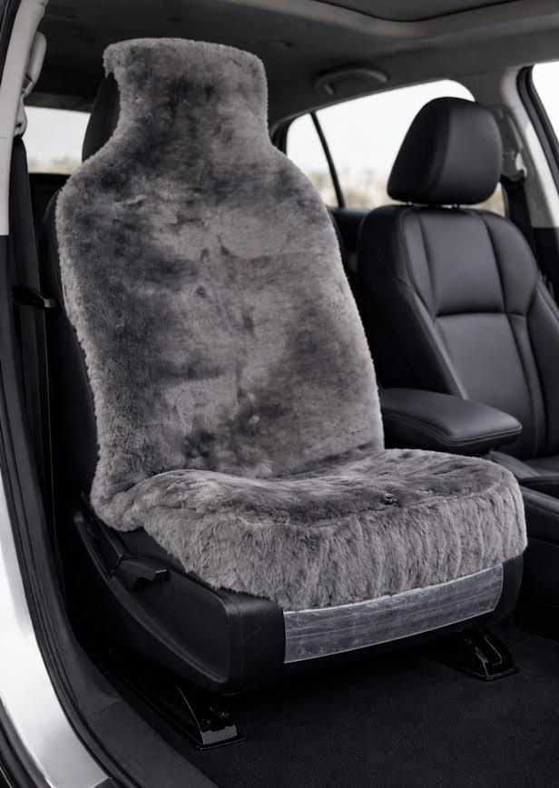 Luxury Sheepskin Seat Cover for Easy Fit -Seat CoversSTEEL