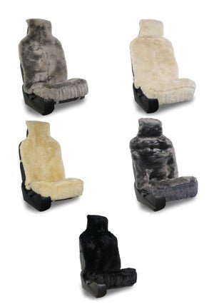 Luxury Sheepskin Seat Cover for Easy Fit -Seat CoversSTEEL