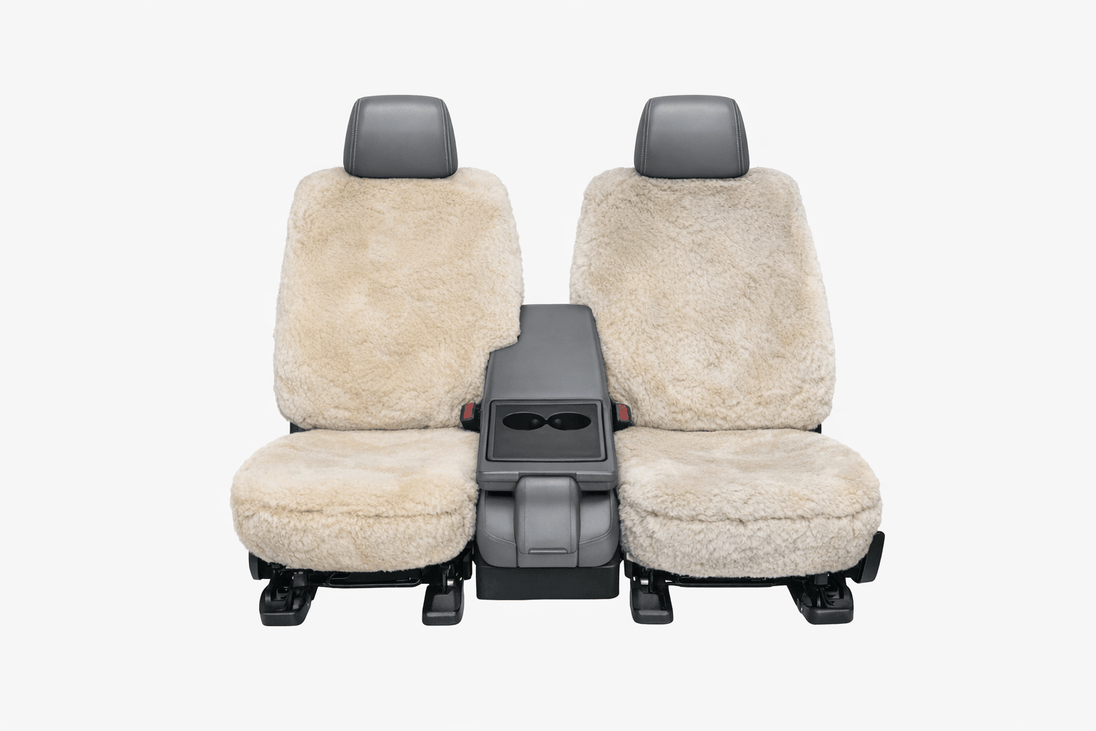 Sheepskin superfit lowback seat cover -Seat CoversSAND