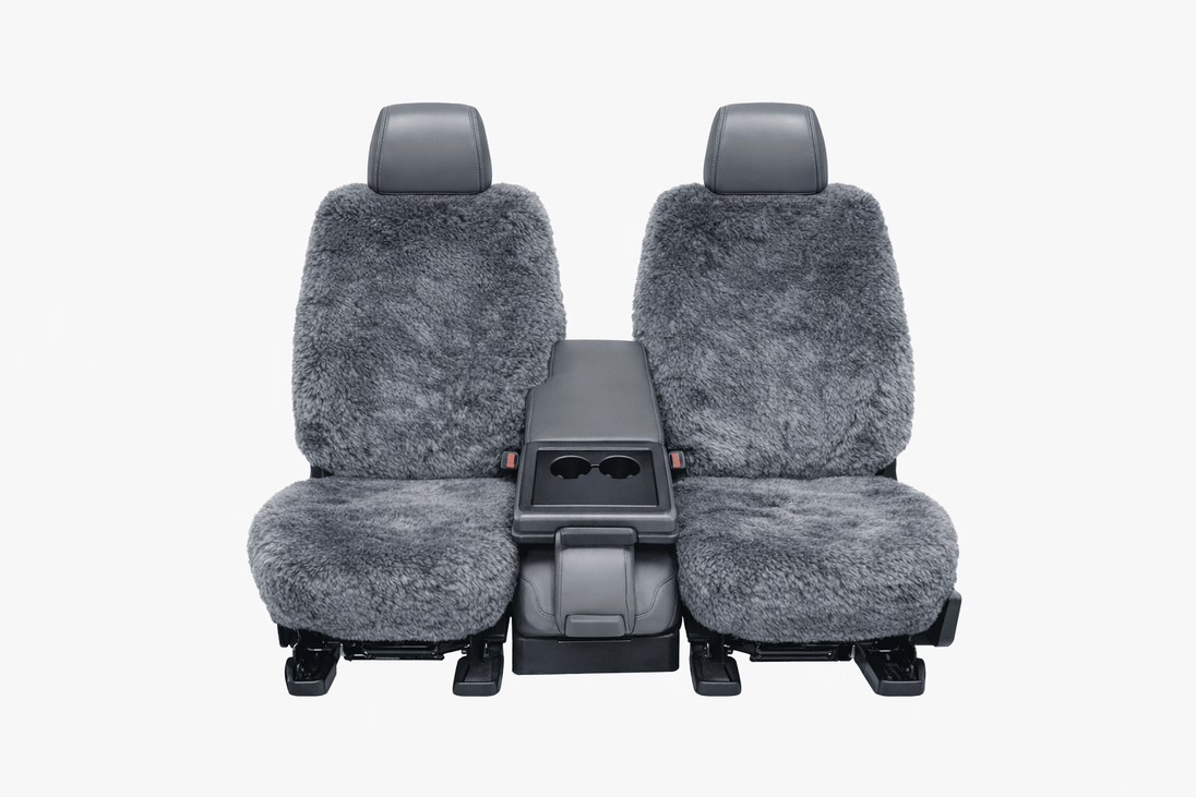 Sheepskin superfit lowback seat cover -Seat CoversSTEEL
