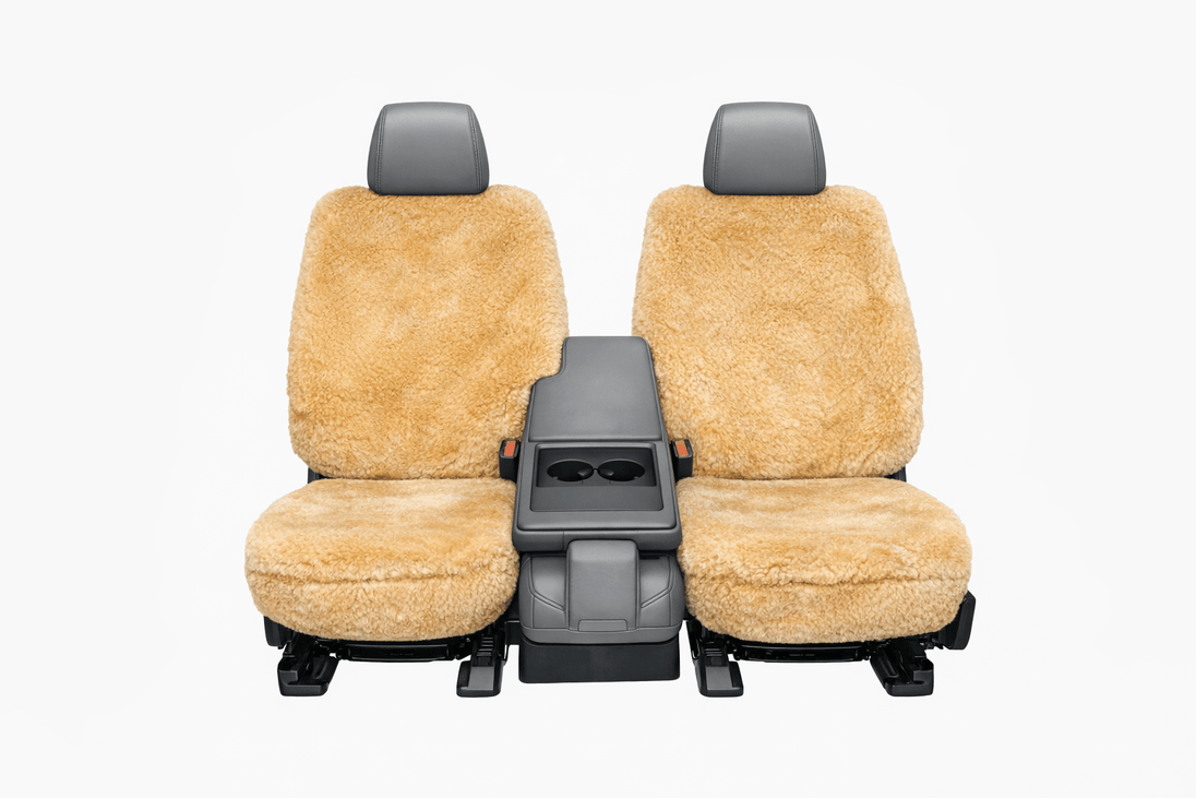 Sheepskin superfit lowback seat cover -Seat CoversGOLD