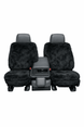 Sheepskin superfit lowback seat cover -Seat CoversBLACK