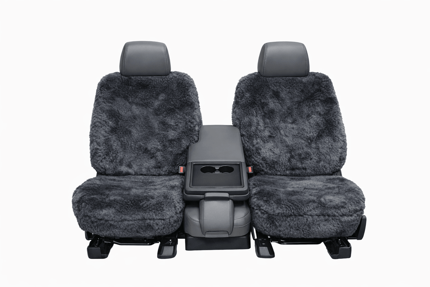 Sheepskin superfit lowback seat cover -Seat CoversCHARCOAL