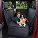Waterproof Dog Back Seat Hammock with Hard Bottom - Capped and CoveredWaterproof Dog Back Seat Hammock with Hard Bottom