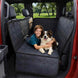 Waterproof Dog Back Seat Hammock with Hard Bottom - Capped and CoveredWaterproof Dog Back Seat Hammock with Hard Bottom