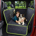 Waterproof Dog Back Seat Hammock with Hard Bottom - Capped and CoveredWaterproof Dog Back Seat Hammock with Hard Bottom